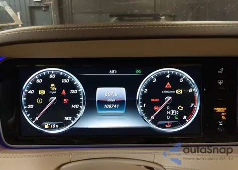 2015 Mercedes-Benz S 550 из США, поврежденный, VIN WDDUG8CB0FA069711